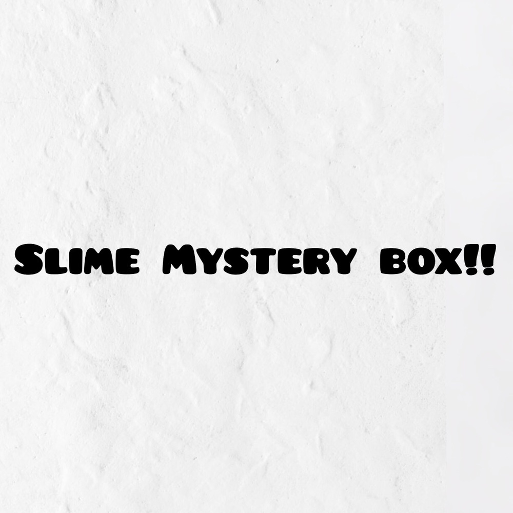 Amazing Slime Mystery Box